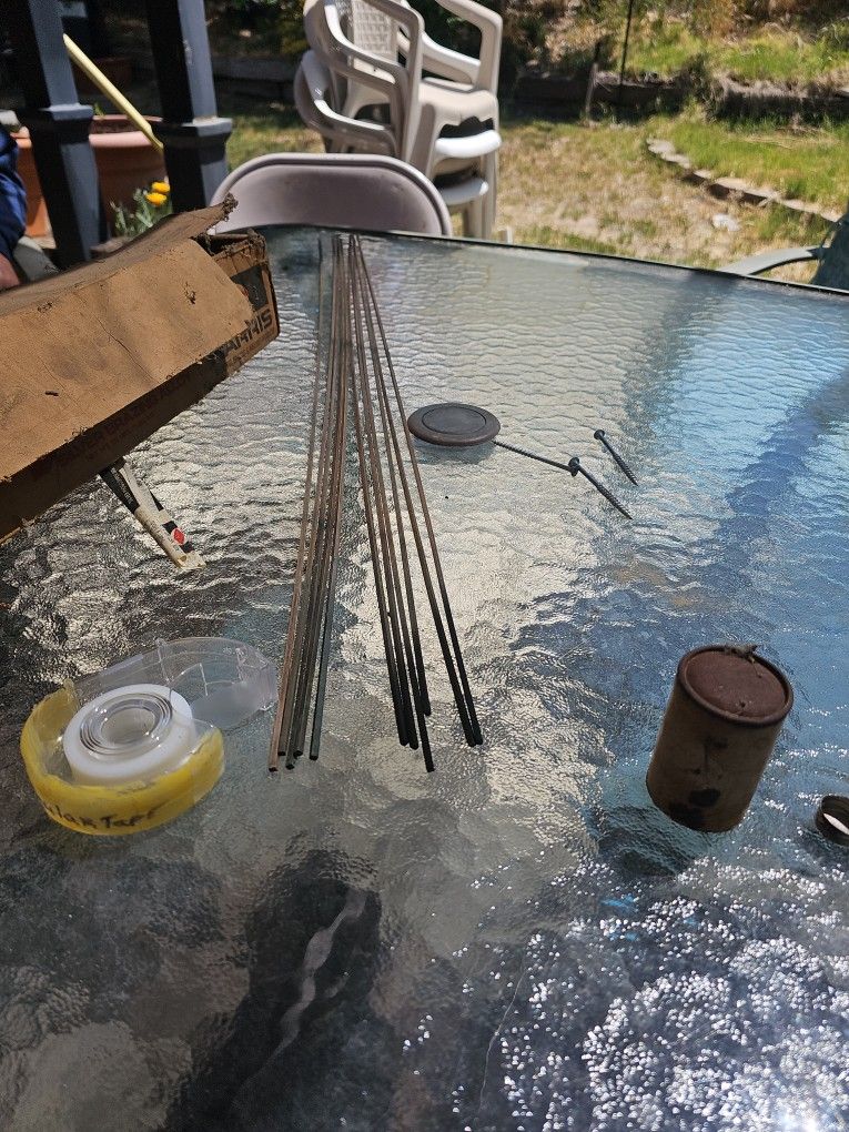Brazing rods.