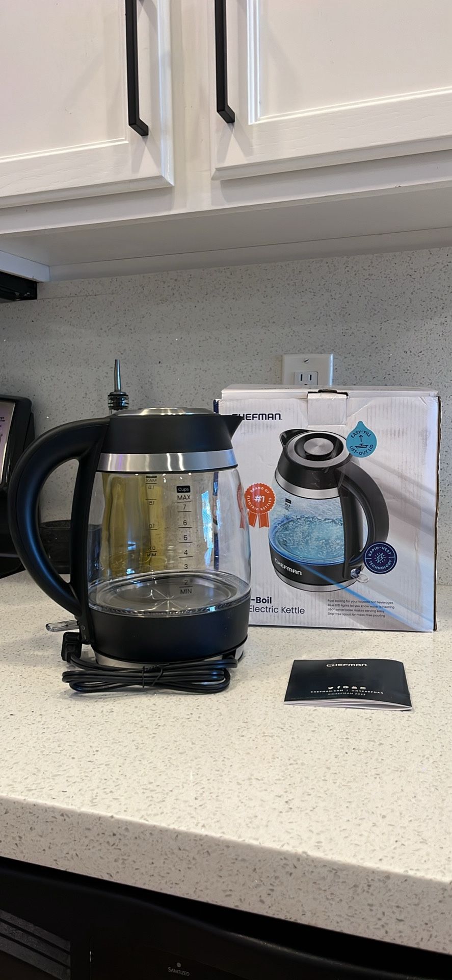 Electric Tea Kettle By Chefman - New!