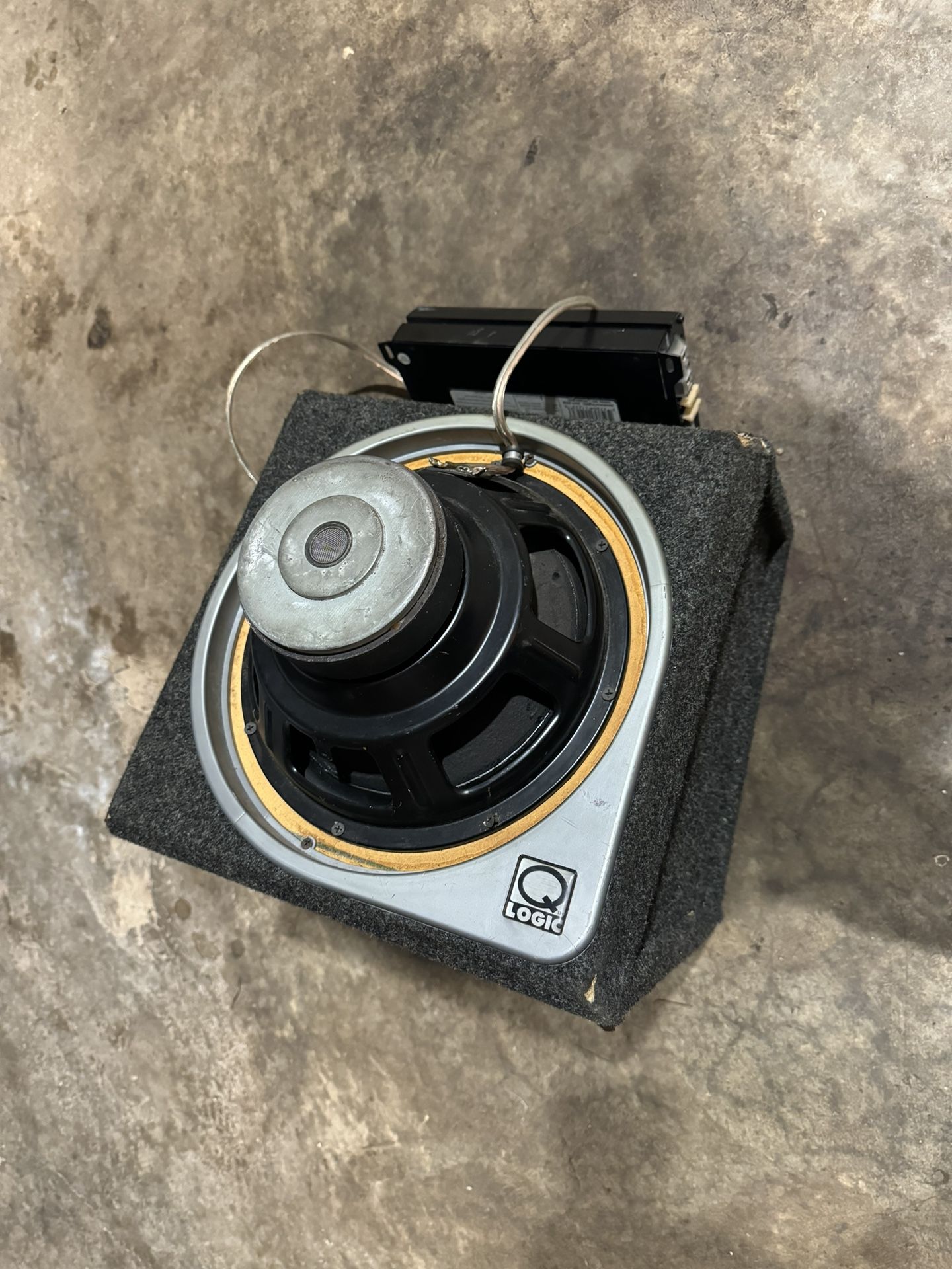 Subwoofer & Amplifier Combo