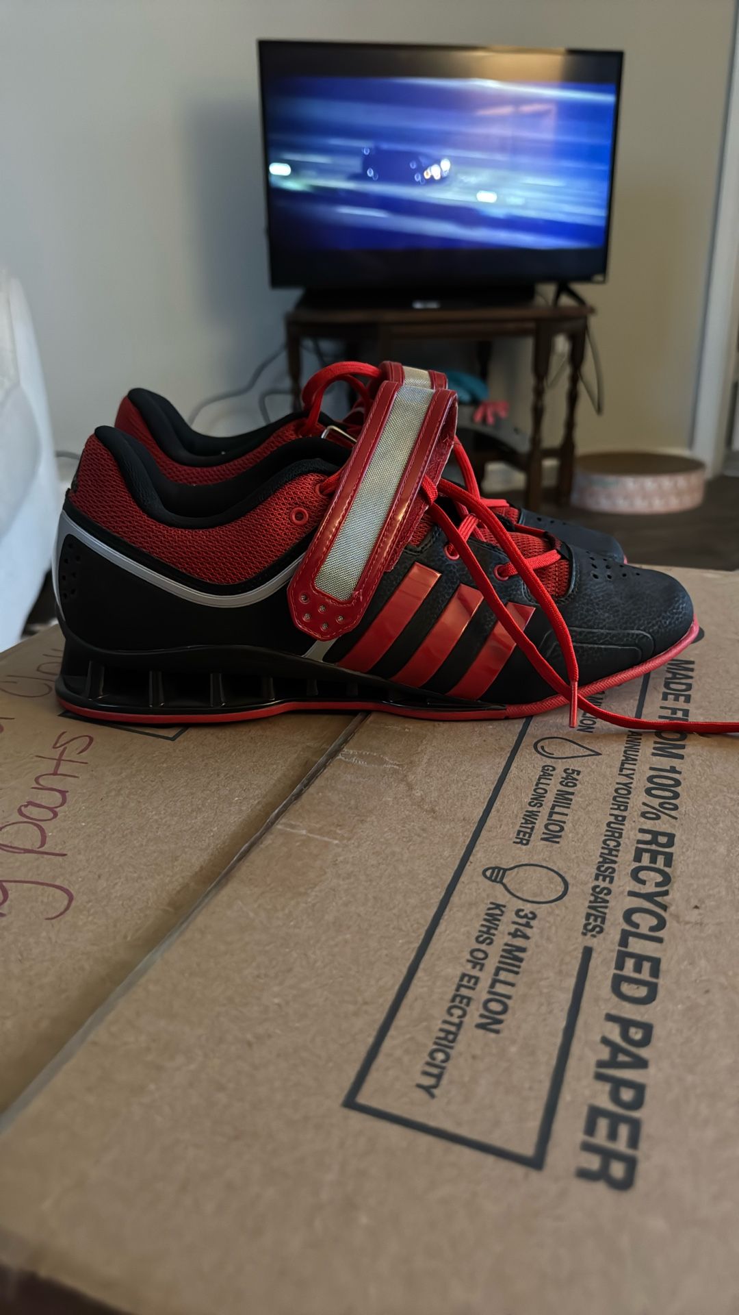 Adidas Men’s Weightlifting Shoes - Size 11.5