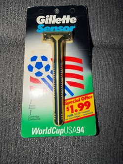 WorldCup USA 94 Gillette Sensor Razor