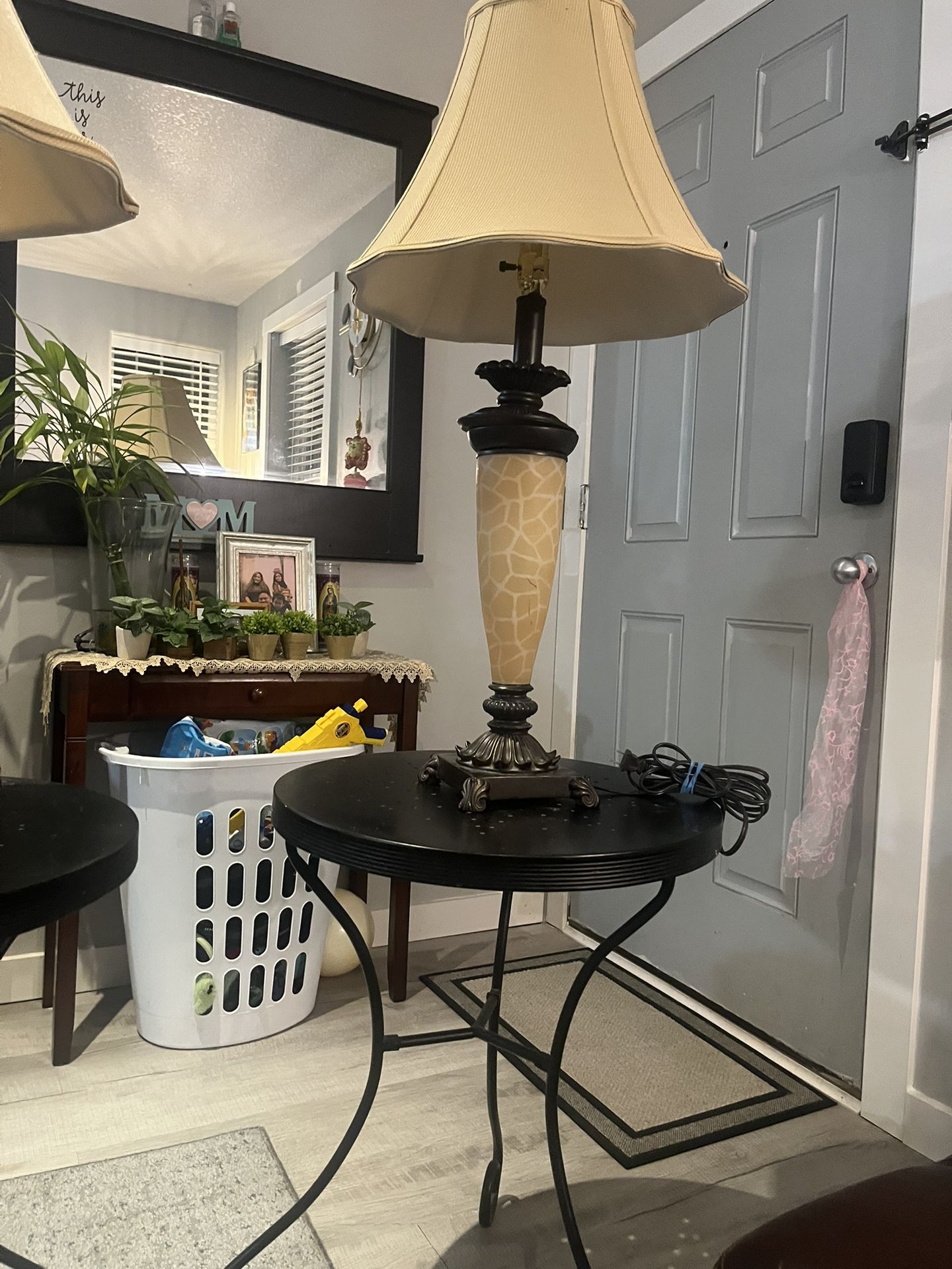 Lamp And Small Table