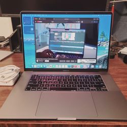16 Inch Apple MacBook Pro, Core i9, 1TB, 16gb ram, Radeon Pro, Newest MacOS