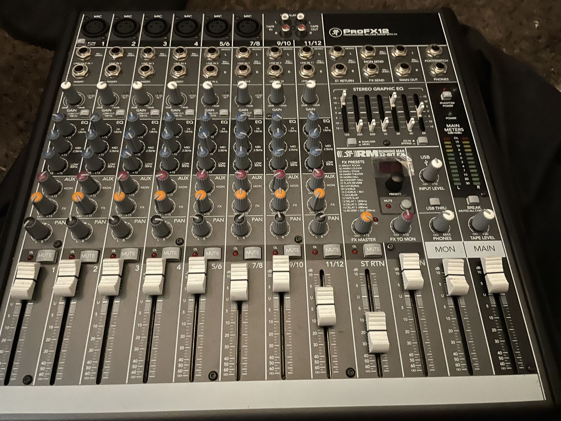 Mackie Pro Fx12 Mixer for Sale in Hemet, CA OfferUp