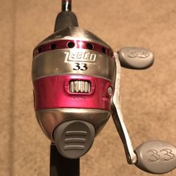 Zebco rod and reel combo