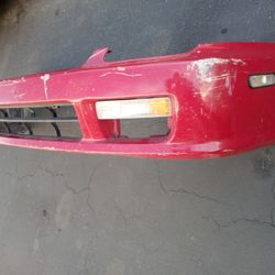 97-2001 Honda Prelude Front Bumper With Signal Lights Oem.
