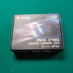 Intel Motherboard, MPG Z490 Gaming Carbon Wifi
