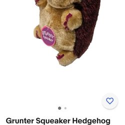 Grunter Squeaker Hedgehog