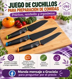Cuchillos princess house