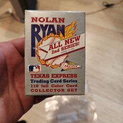 1991 PACIFIC NOLAN RYAN TEXAS EXPRESS 2nd Series 110-CARD FACTORY SEALED SET