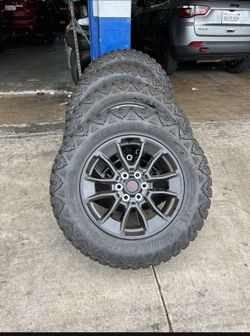4 2022-2023 Toyota Tundra TRD 20" Wheels Black Wheels Rims 2022-2023