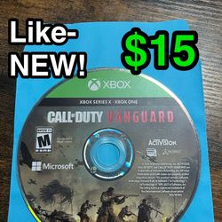 🎮 Like-NEW Call of Duty Vanguard for Xbox ($15) 🎮