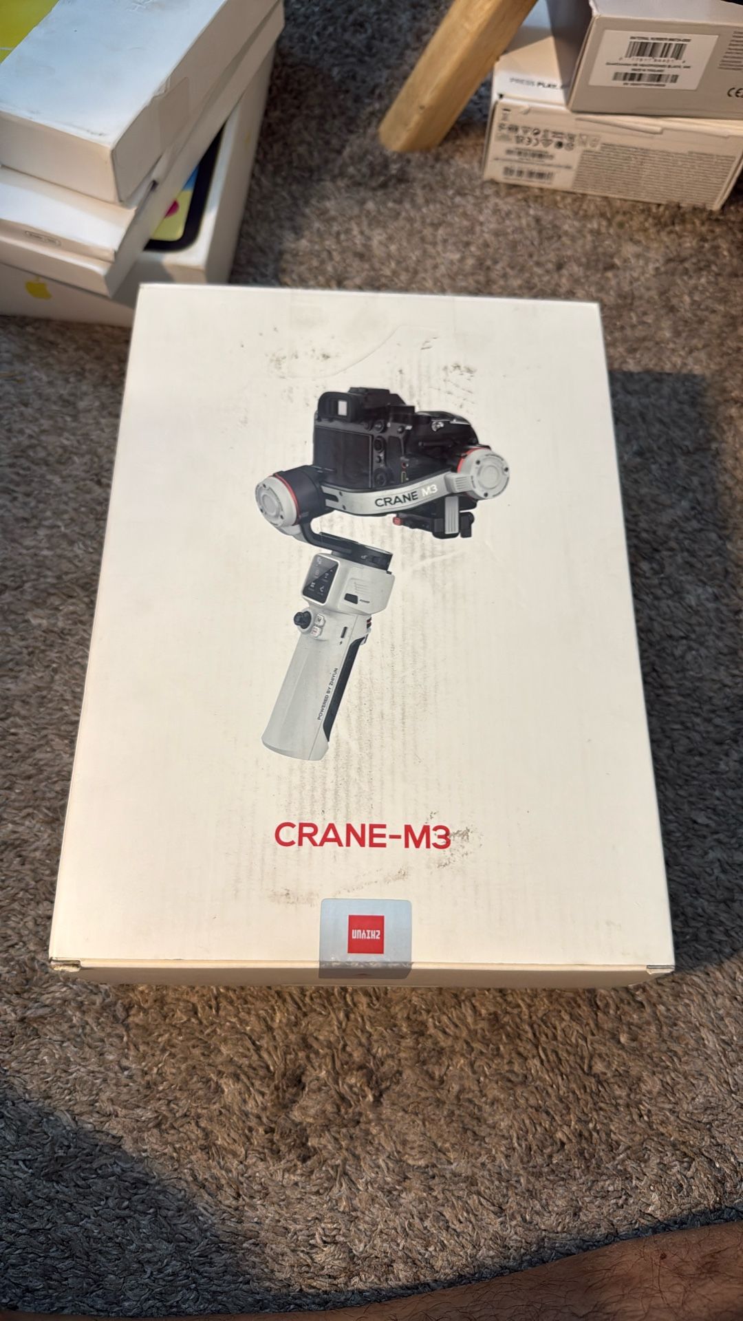 Zhiyun Crane M3 Gimbal 3-Axis Handheld Stabilizer All in One Design for Mirrorless Cameras,Smartphone,Action Cameras(Crane M2 Upgrade Version 2021)