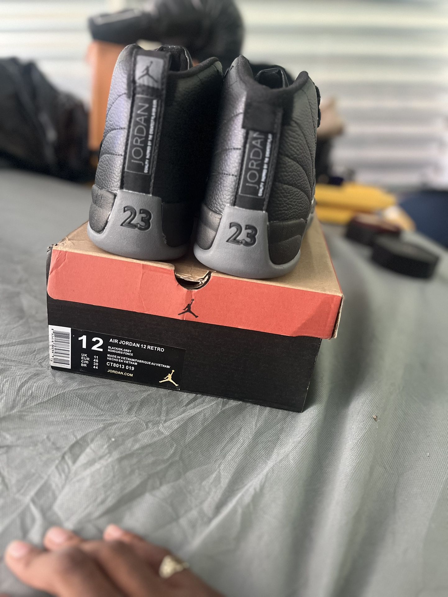 jordan 12 barons size 12 DS - Main Image