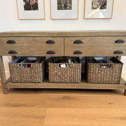Pottery Barn Console Table