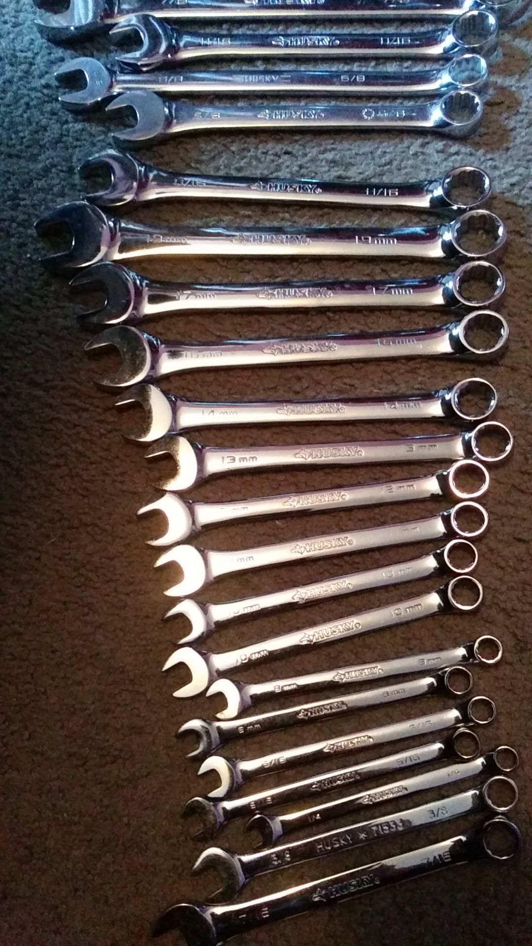 21 piece husky wrenches
