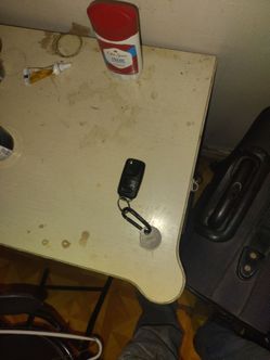 Flip Key Fob with Keychain 2007 vw Jetta 2.5