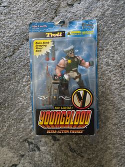 McFarlane Toys Rob Liefeld's Youngblood Ultra Action Figures Troll New 1995