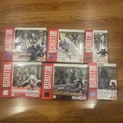 Bandai Robot Damashi | The Robot Spirits Gundam Action Figure Lot