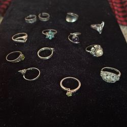 12 Sterling Silver 925 Bundle $80