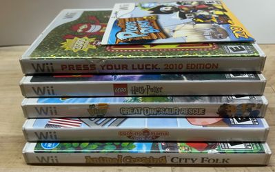 Nintendo Wii Game Lot