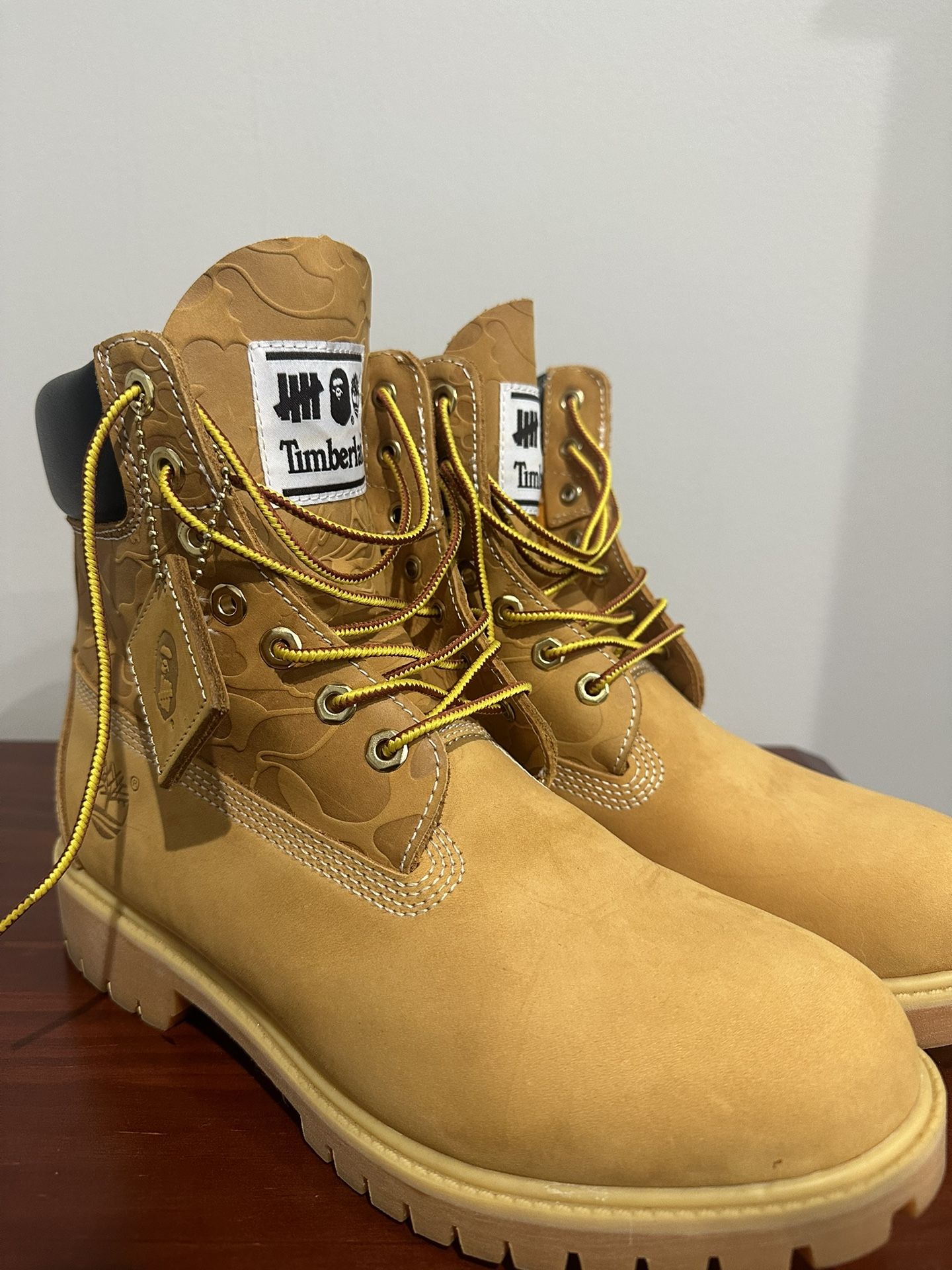 Bape x Timberlands x undefeated