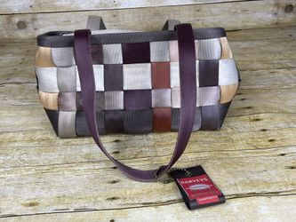 Harveys Seatbelt Bags GUC Moxy Mashed Potatoes brown gold cream fall colors