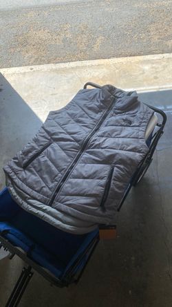 The North Face Gray Puffer Vest