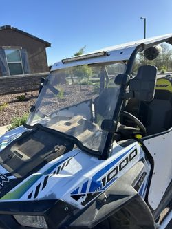 Light Bar, Windshield, & Mirrors