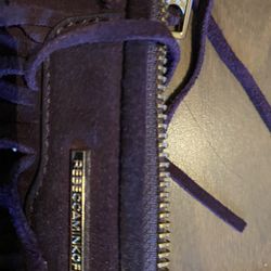 Rbbeccaminkoff Purple Fringe. Purse