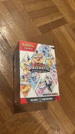 Pokémon prismatic evolution 6 pack new