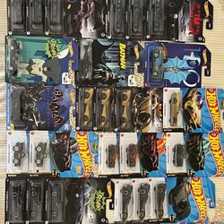 Batman Hot Wheel Collection
