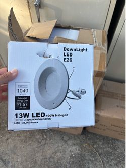 Recessed down lights