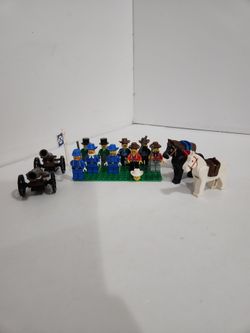 LEGO System Western Fort Legoredo 6769 Fort Legoredo 6762 Figures Set + Extras