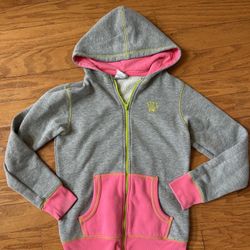 EUC Nike girls full zip Hoodie size L 12/13 yrs