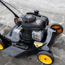 Lawnmower Briggs Running 