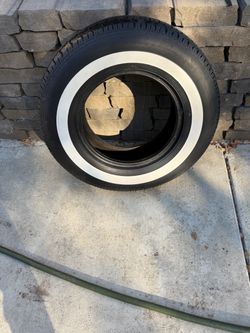 Set of 4 whitewall tires