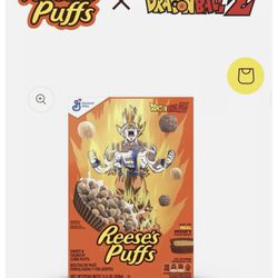 Reese’s Puffs X Dragon Ball Z Cereal Holographic Limited Edition!