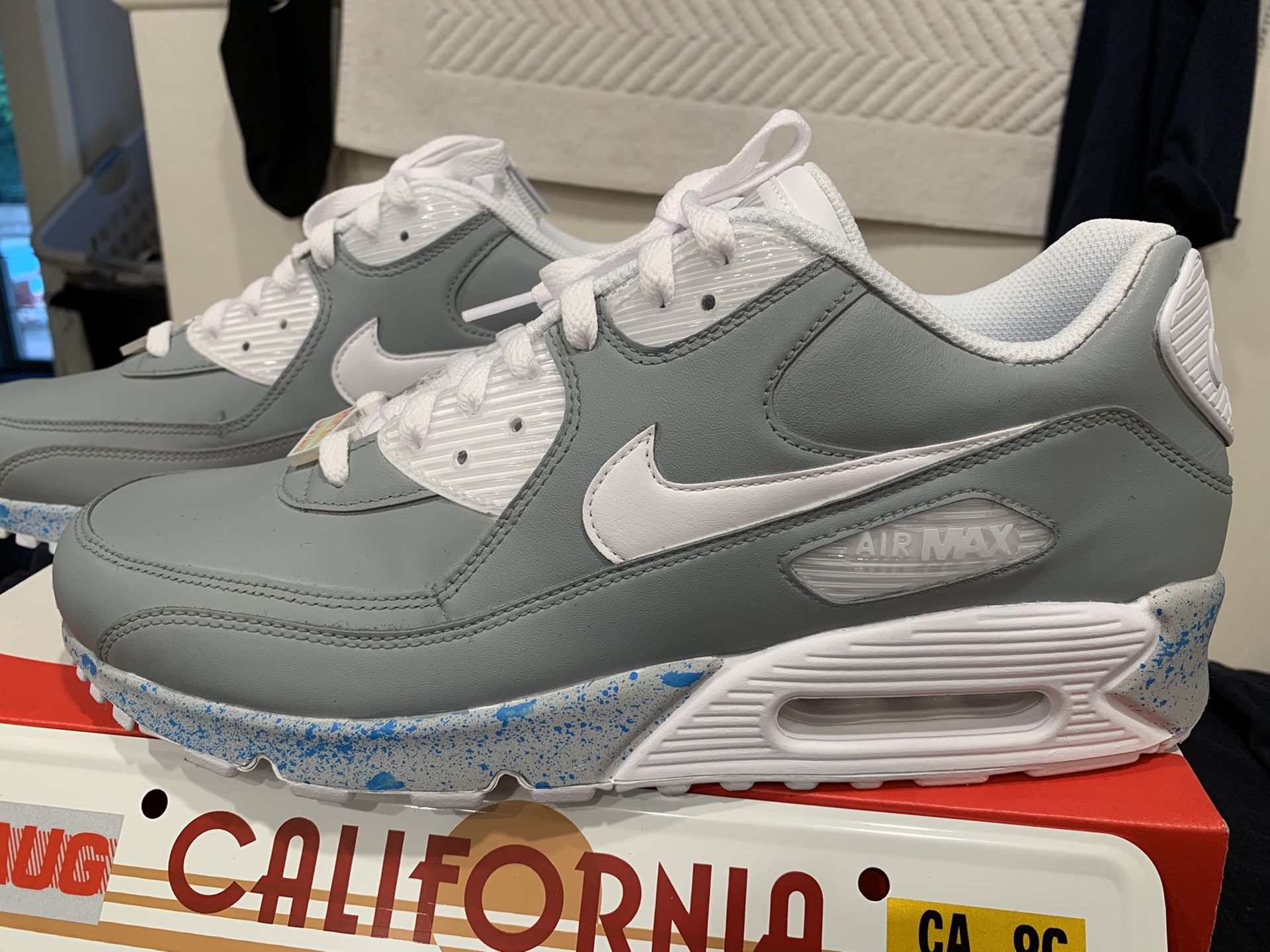 Nike air max 90 “Nike Mag” professional custom shoe by