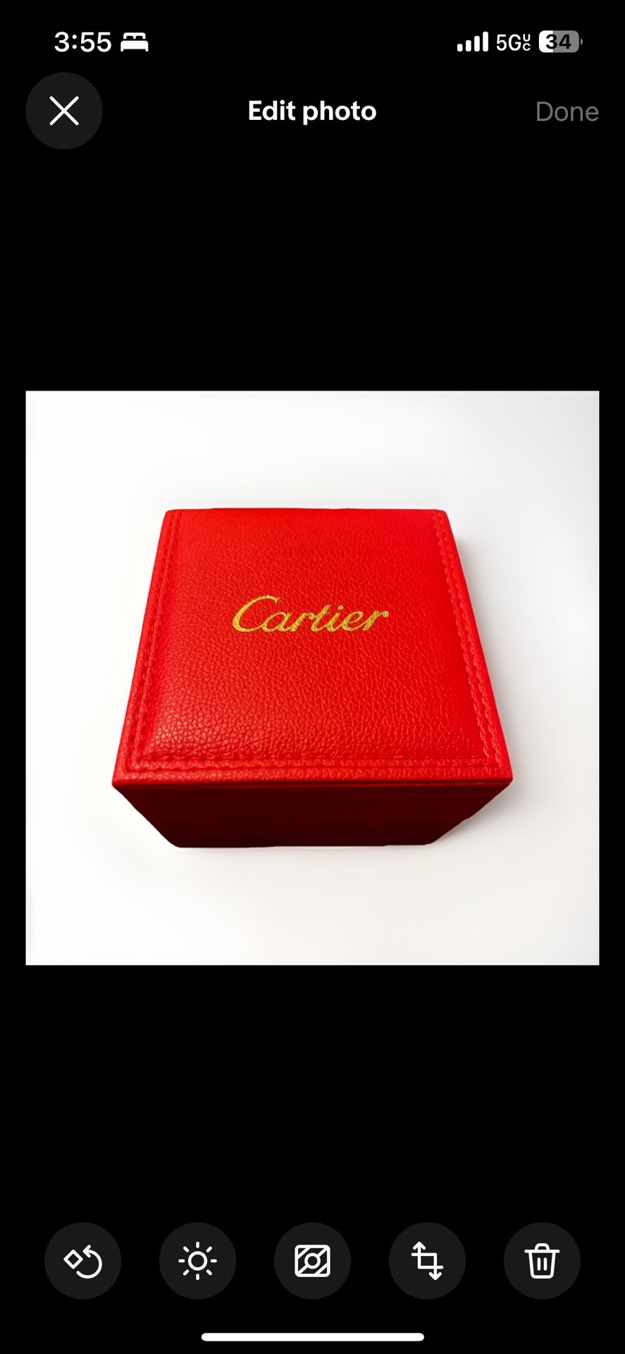 Men’s Cartier Diamond Watch