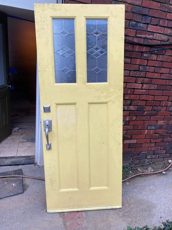 Exterior Door 32x80 Solid Wood