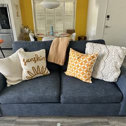 Pottery Barn Performance Tweed Couch