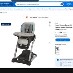 Graco Convertible 4 In 1 High Chair 