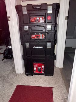 Husky Stackable Tool Box Storage System