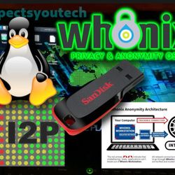 Hardened Debian + Whonix Privacy / Secure Linux 64GB USBstick