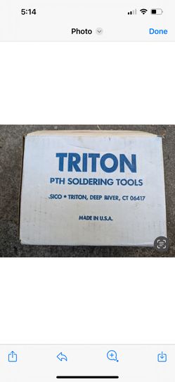 Esico-Triton JLA PTH "Hot Lips" Light-Duty Soldering System 