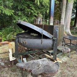 One If A Kind BBQ On Trailer