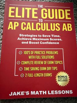 The Elite Guide to AP Calculus AB