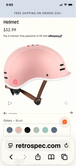 Girls bike helmet