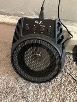 QFX loud Bluetooth Speaker!